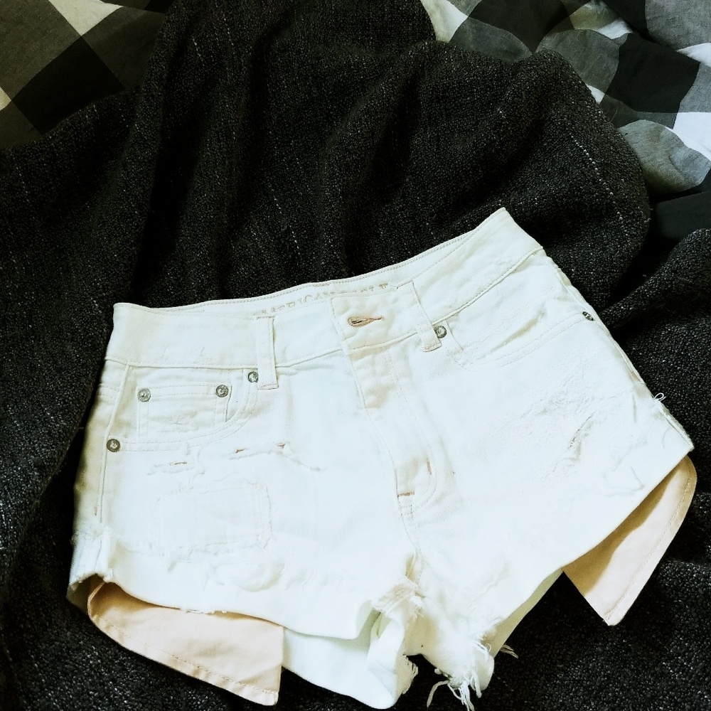 American Eagle Hi Rise Festival Shorts